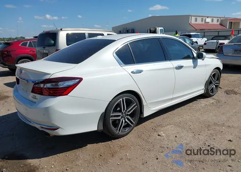 2016 Honda Accord Touring z USA, uszkodzony, nr VIN 1HGCR3F92GA006060